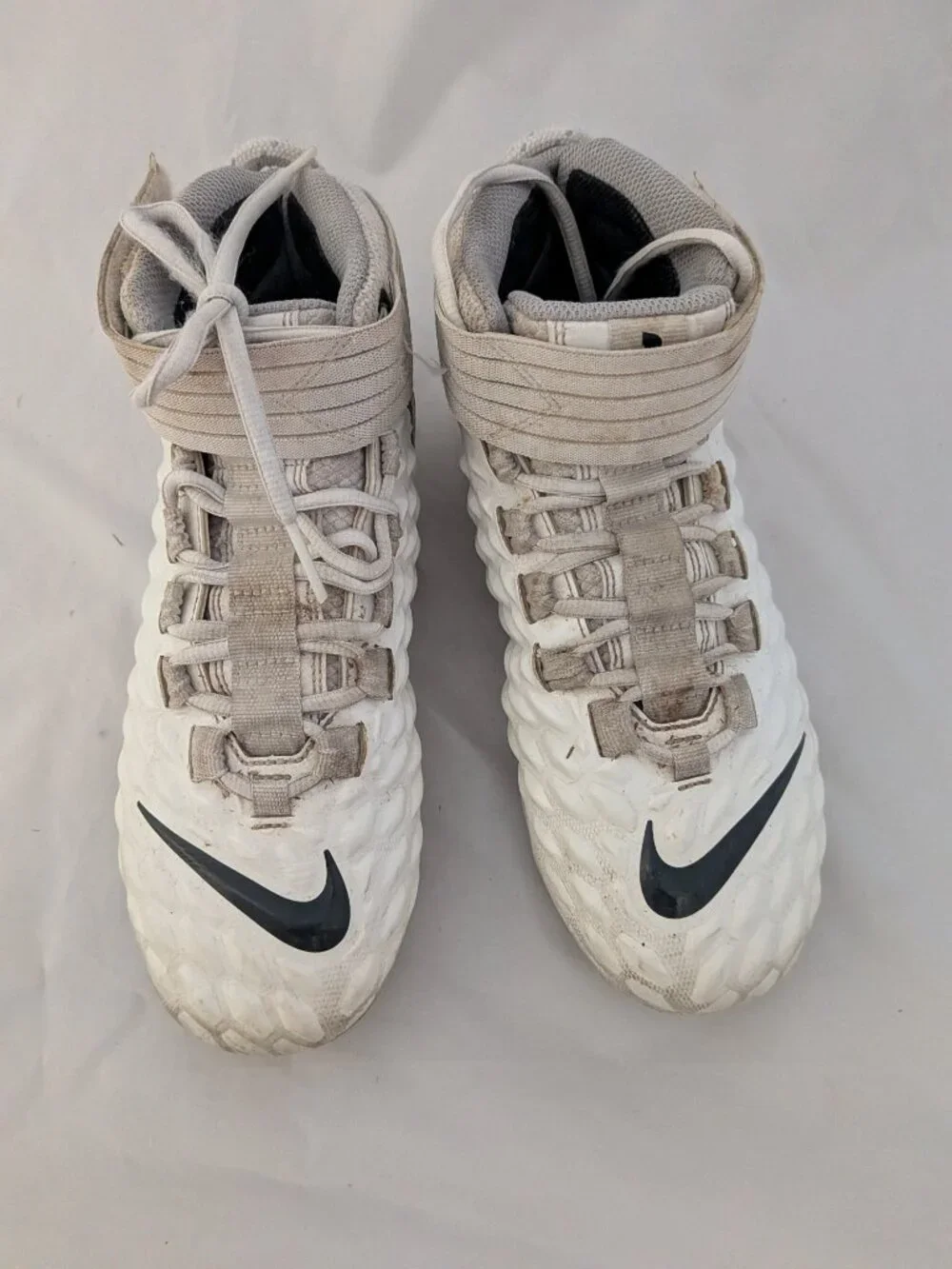 Nike Football Cleats Force Savage White Size 7.5